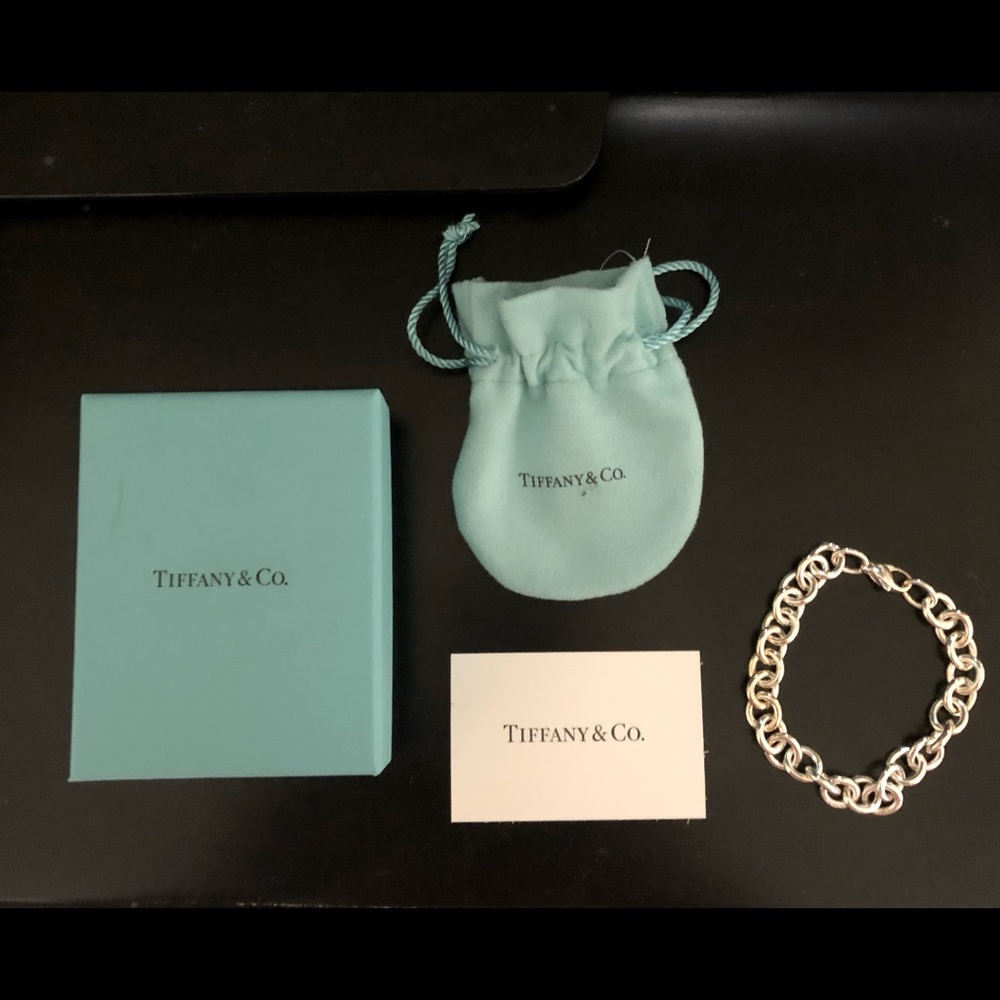 Tiffany and Co. round link bracelet